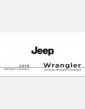 jeep wrangler 2015 owners manual